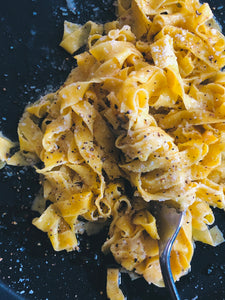 KIDS SERIES: HANDMADE TAGLIATELLE WITH CHEESE AND BUTTER